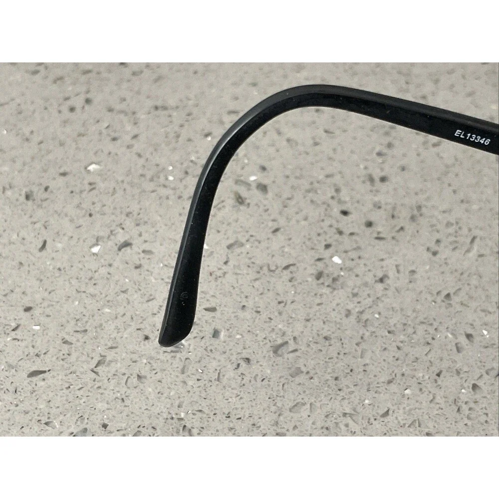 Elle Eyeglasses Frames ONLY EL13346GN Designer Black 53-15-130 Full Rim Square